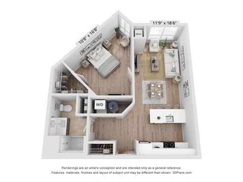 3401 W Payton Place Studio-3 Beds Apartment for Rent - Photo Gallery 28